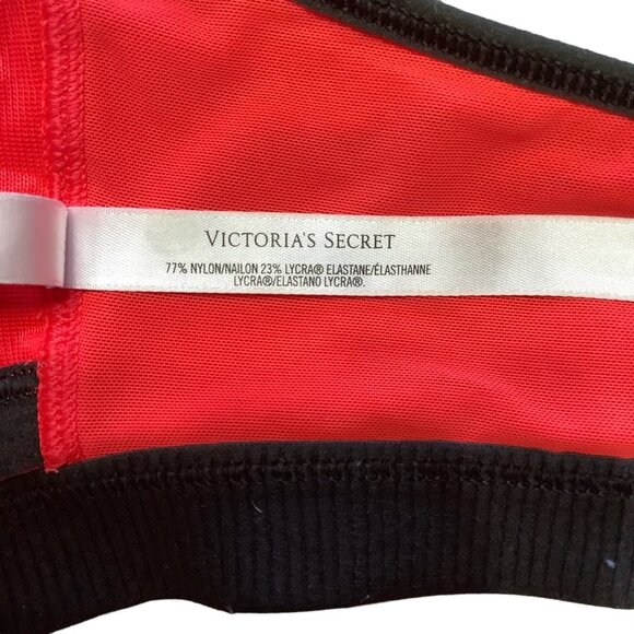 Victoria's Secret VSX Sport Bra Women INCREDIBLE Size 34DD Zip Front Thick Strap - Picture 7 of 8